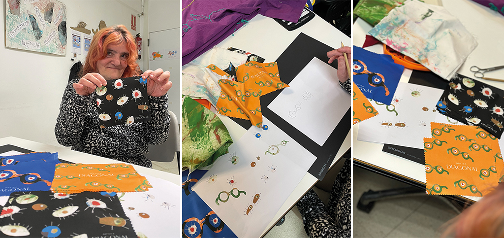 optica diagonal, APAMP, opticas en ourense, opticas en Vigo, colaboración APAMP Gamuzas