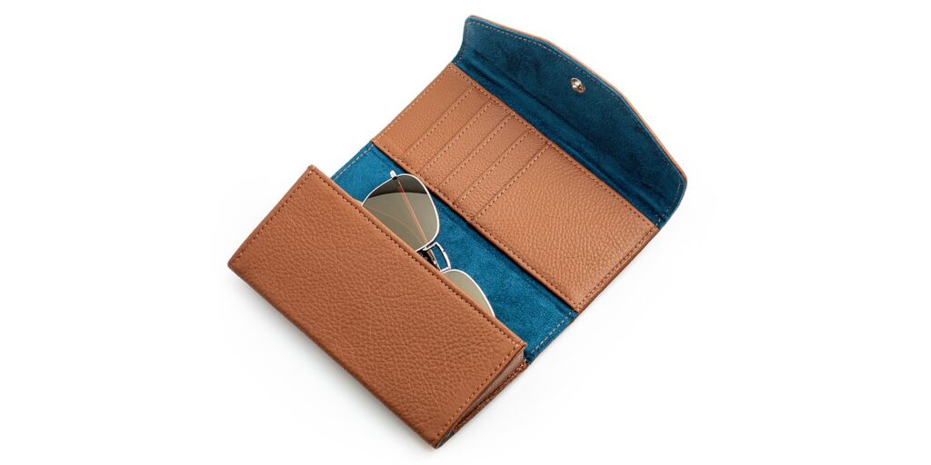 BEAUMOUR - Estuche de gafas y cartera